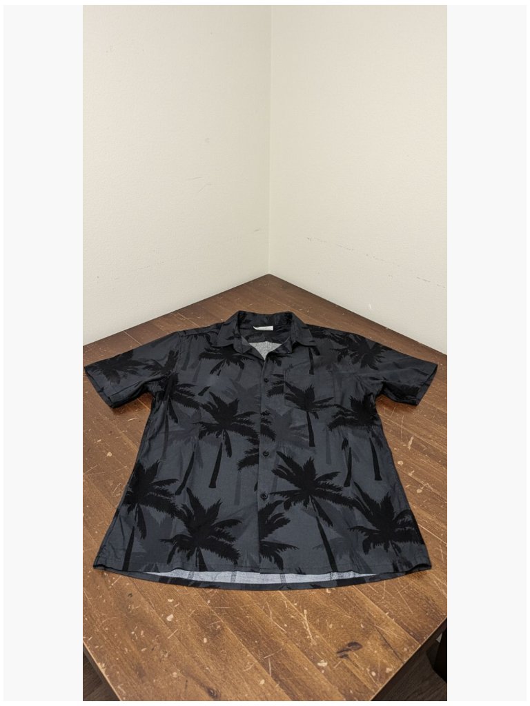 Polyester Tropical Print Short Sleeve Button Down Shirt And Shorts Set